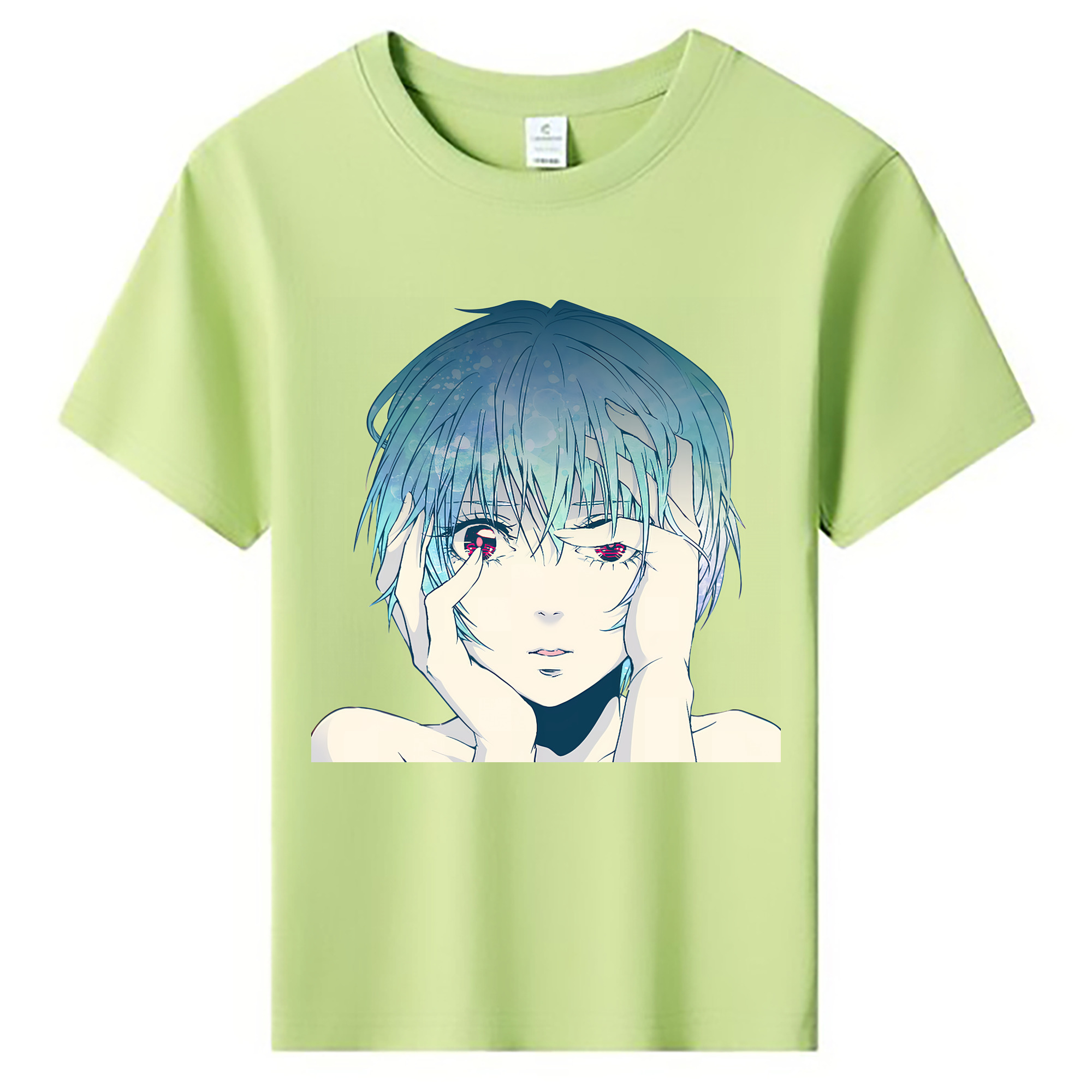 （画像用） EVA 新世紀エヴァンゲリオン 綿100％キッズTシャツ（フロントプリント）